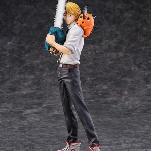 Chainsaw Man Estatua S-Fire PVC 1/7 Denji & Pochita 24 cm