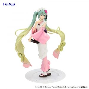 Hatsune Miku Figura PVC Exceed Creative Matcha Green Tea Parfait Cherry Blossom Ver. 20 cm