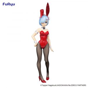 Re: Zero Estatua PVC BiCute Bunnies Rem Red Color ver. 29 cm