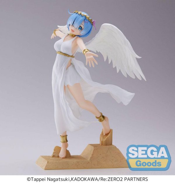 Re: Zero Rem Seraph -Starting Life in Another World- PVC Luminasta Rem Super Demon Angel 21 cm