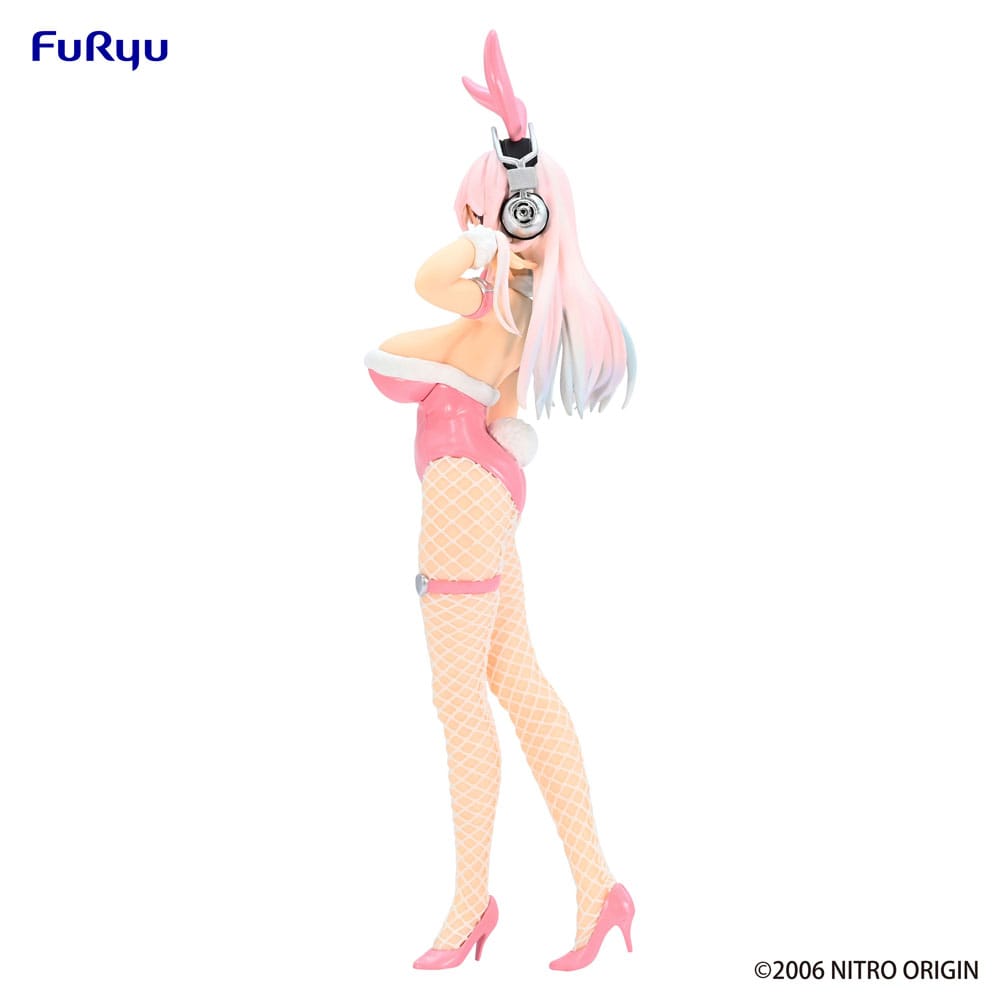 Super Sonico Figura PVC Super Sonico Pink BiCute Bunnies 30 cm - Imagen 7