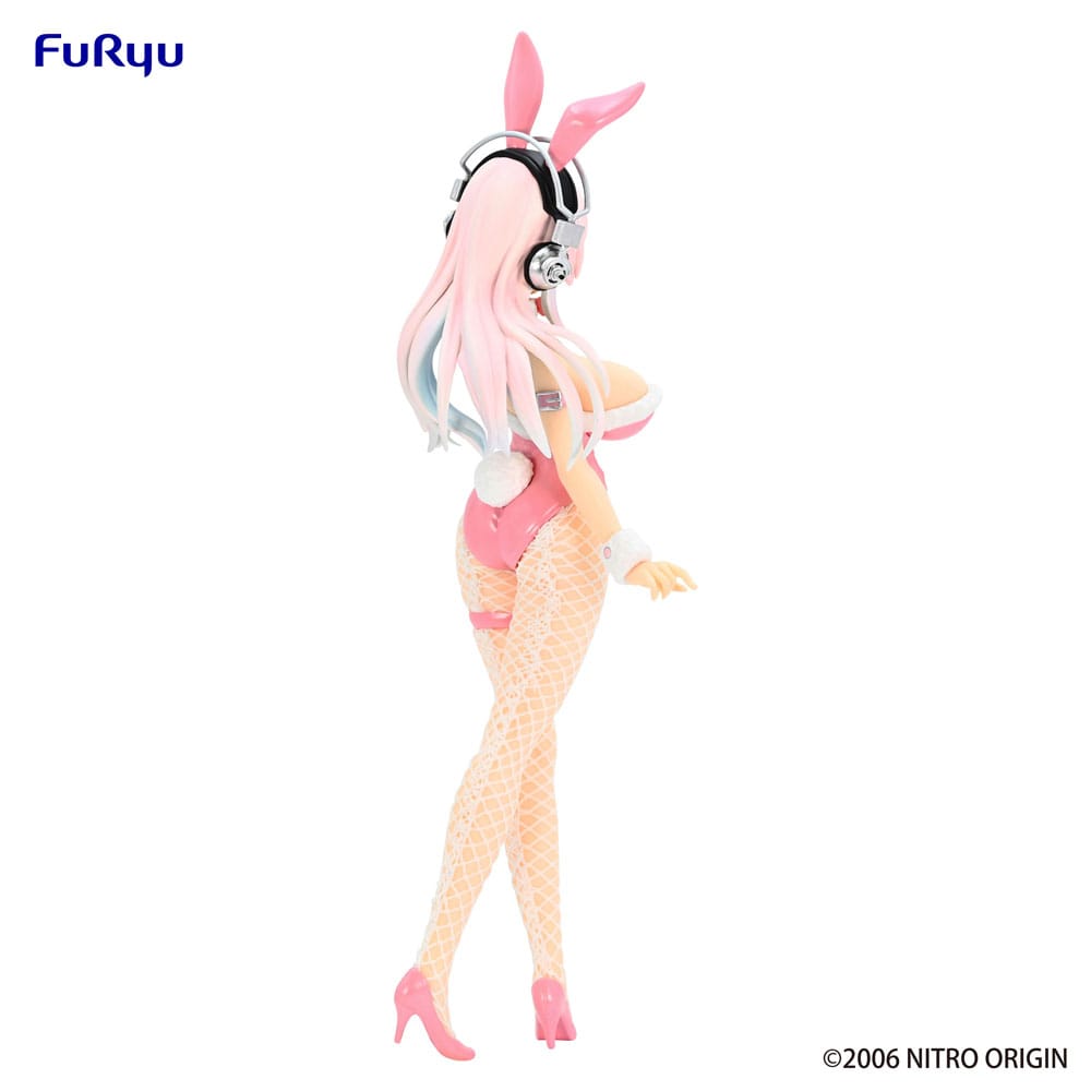 Super Sonico Figura PVC Super Sonico Pink BiCute Bunnies 30 cm - Imagen 12