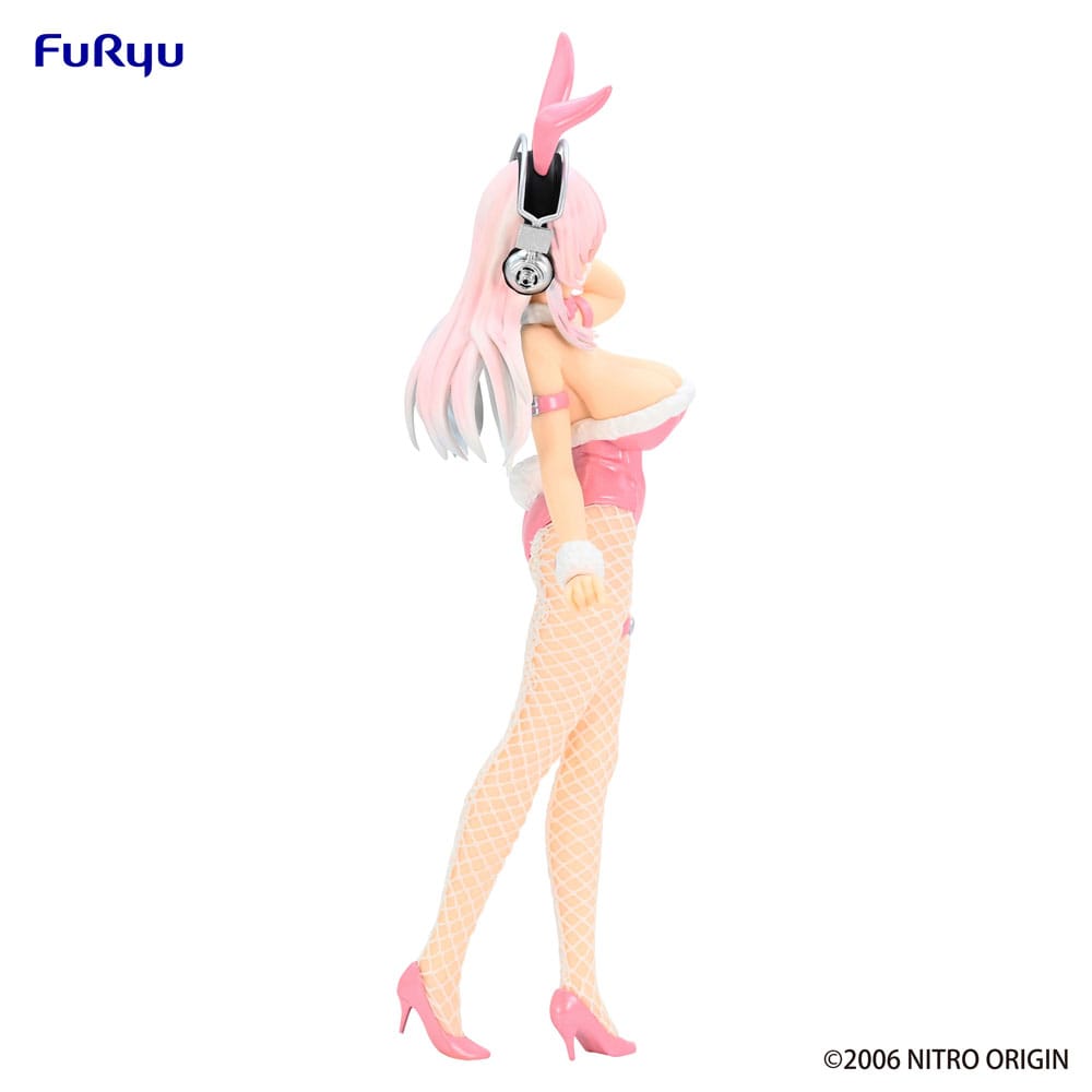 Super Sonico Figura PVC Super Sonico Pink BiCute Bunnies 30 cm - Imagen 11
