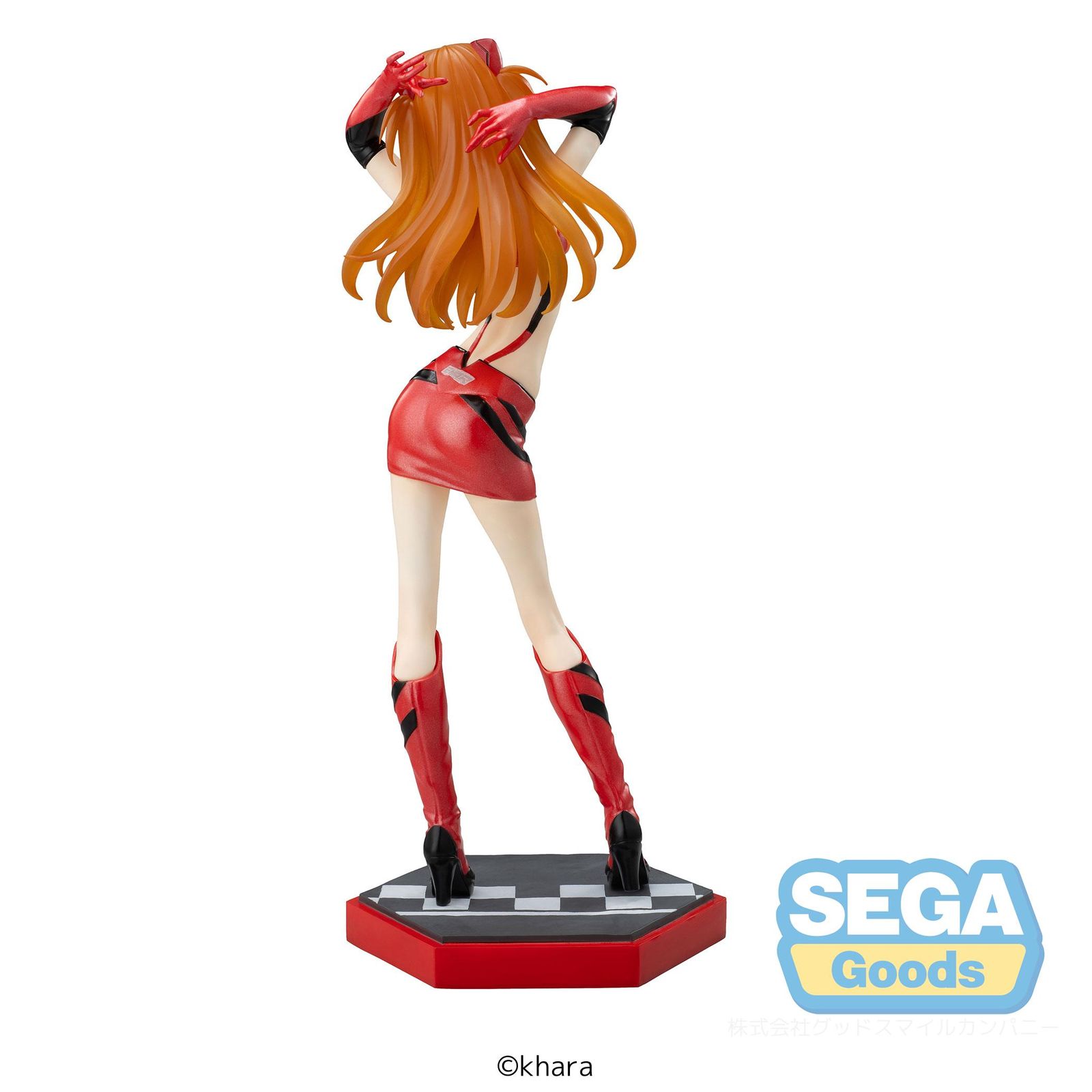 Evangelion Racing Asuka Shikinamy Langley Pit Walk Fig. 25 cm Luminasta - Imagen 3