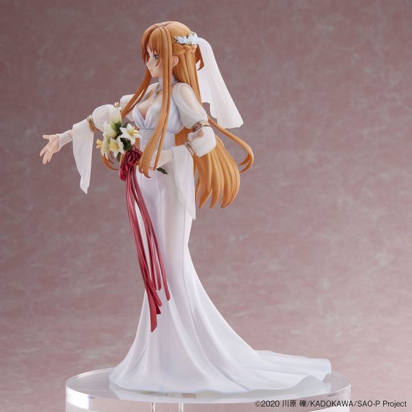 Asuna wedding ver. statue 24,8 cm sword art online - Imagen 3