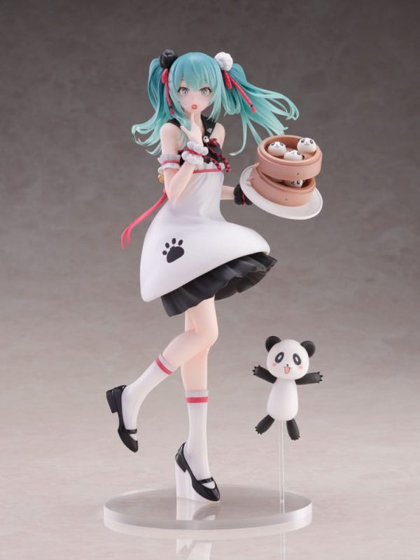 Hatsune Miku Figura PVC SPM Miku Panda Bun 23 cm - Imagen 2