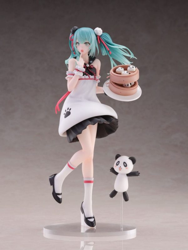 Hatsune Miku Figura PVC SPM Miku Panda Bun 23 cm - Imagen 3