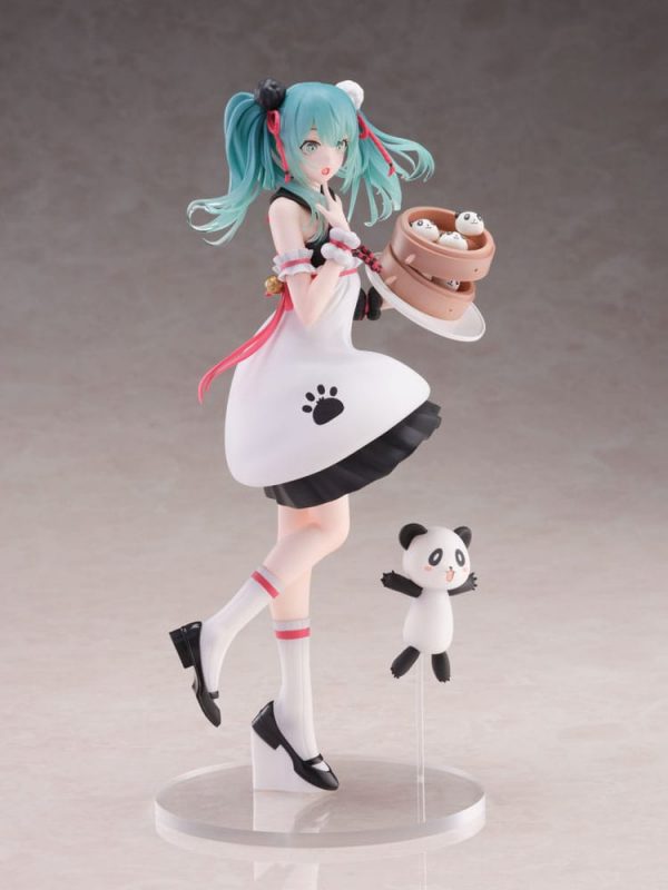 Hatsune Miku Figura PVC SPM Miku Panda Bun 23 cm - Imagen 4