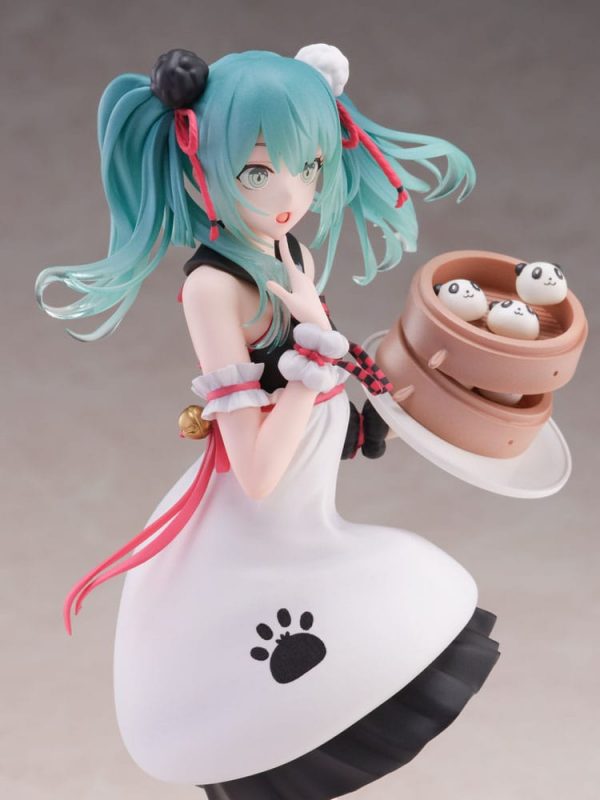 Hatsune Miku Figura PVC SPM Miku Panda Bun 23 cm - Imagen 5