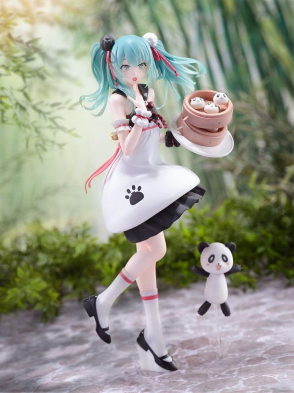 Hatsune Miku Figura PVC SPM Miku Panda Bun 23 cm - Imagen 8