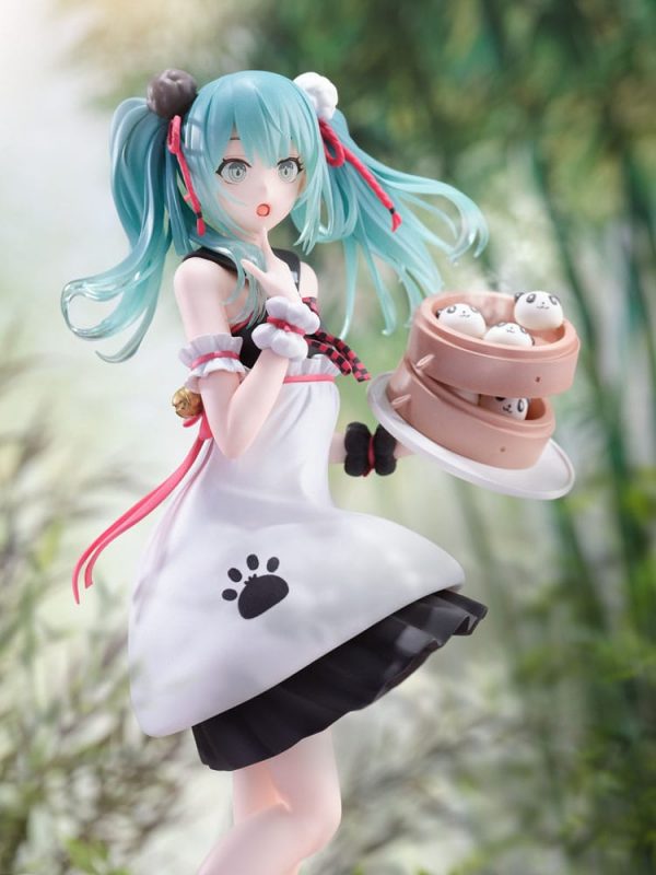 Hatsune Miku Figura PVC SPM Miku Panda Bun 23 cm - Imagen 9