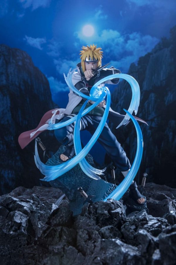 Naruto Shippuden Figura PVC FiguartsZERO Extra Battle Minato Namikaze-Rasengan 20 cm - Imagen 6