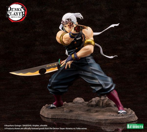 Demon Slayer: Kimetsu no Yaiba ARTFXJ PVC 1/8 Tengen Uzui 23 cm - Imagen 2