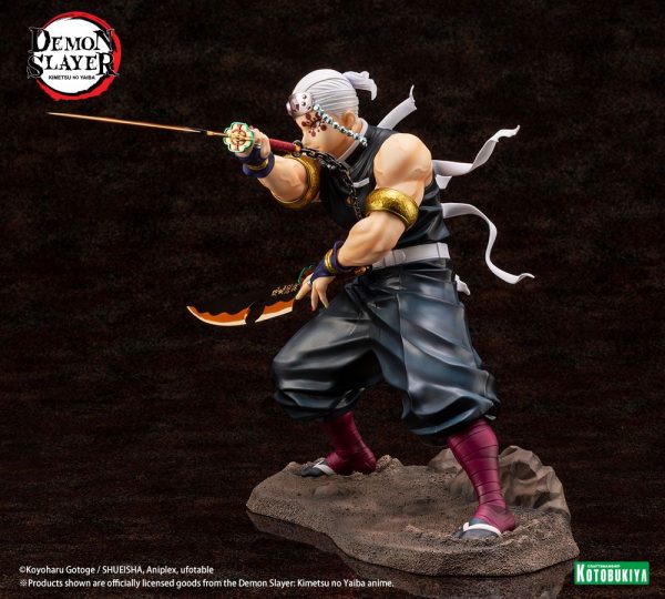 Demon Slayer: Kimetsu no Yaiba ARTFXJ PVC 1/8 Tengen Uzui 23 cm - Imagen 3