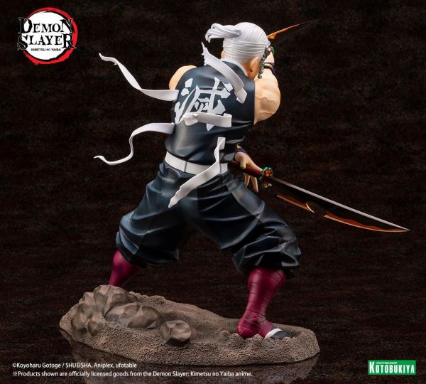 Demon Slayer: Kimetsu no Yaiba ARTFXJ PVC 1/8 Tengen Uzui 23 cm - Imagen 6