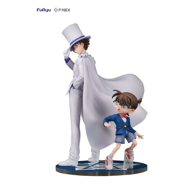 Detective Conan F:NEX Figura PVC 1/7 Conan Edogawa & Kid the Phantom Thief 29 cm