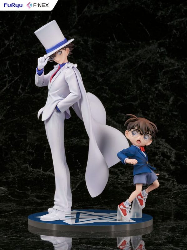 Detective Conan F:NEX Figura PVC 1/7 Conan Edogawa & Kid the Phantom Thief 29 cm