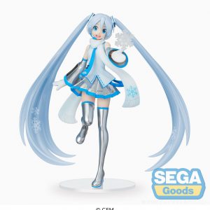 Hatsune Miku Figura Luminasta PVC Snow Miku Sky Town Ver. 22 cm