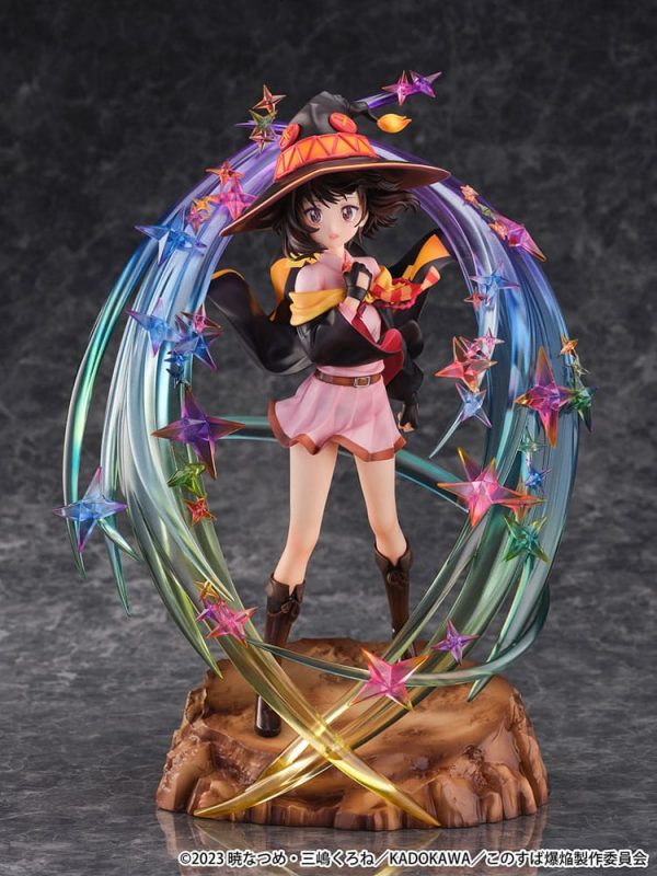 Kono Subarashii Sekai ni Shukufuku wo! Figura 1/7 Megumin Bakuretsu Mahou e no Akogare Ver. 29 cm