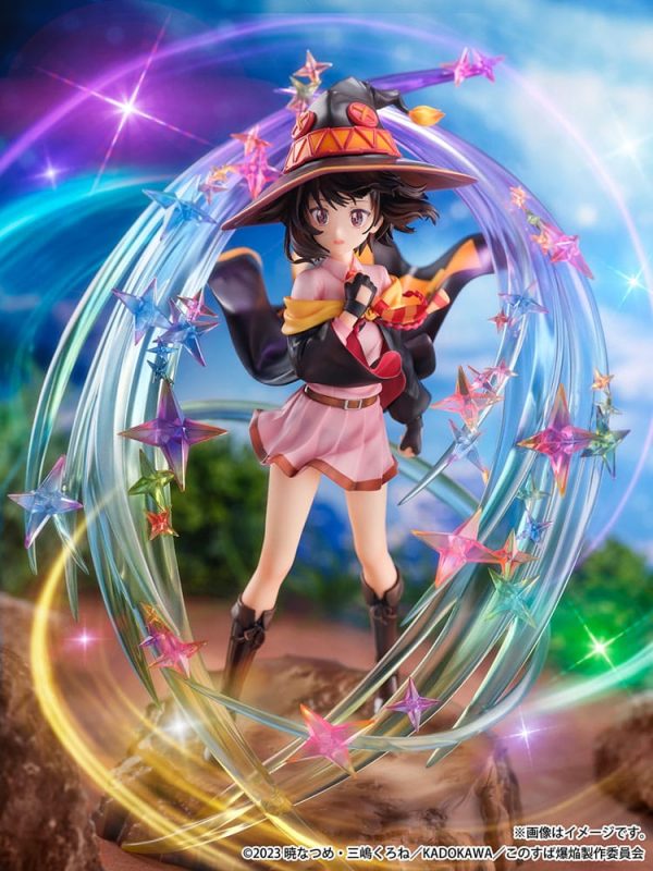 Kono Subarashii Sekai ni Shukufuku wo! Figura 1/7 Megumin Bakuretsu Mahou e no Akogare Ver. 29 cm