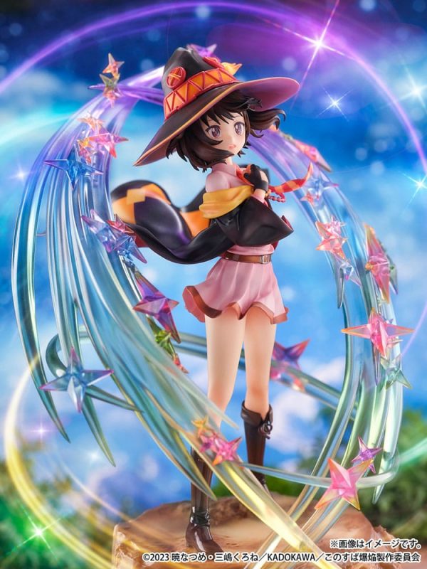 Kono Subarashii Sekai ni Shukufuku wo! Figura 1/7 Megumin Bakuretsu Mahou e no Akogare Ver. 29 cm