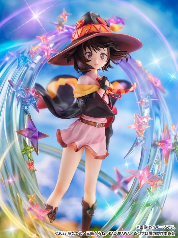 Kono Subarashii Sekai ni Shukufuku wo! Figura 1/7 Megumin Bakuretsu Mahou e no Akogare Ver. 29 cm