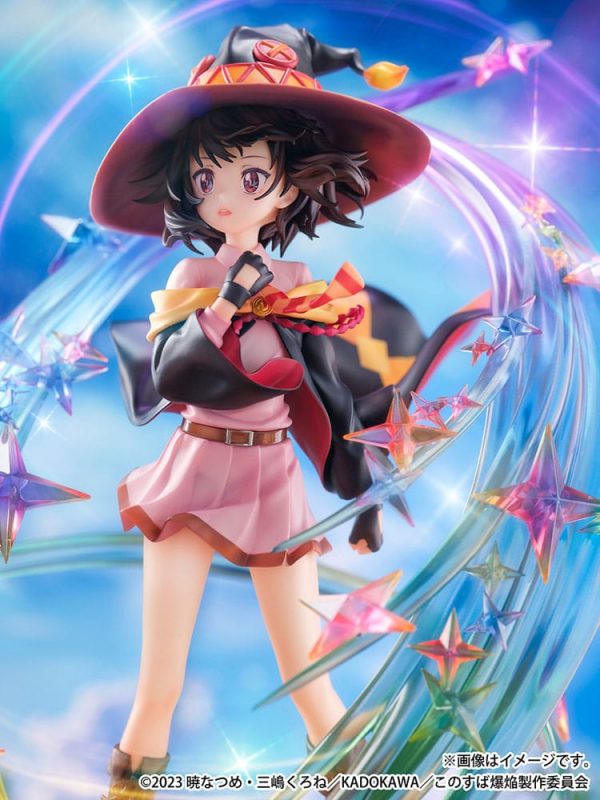 Kono Subarashii Sekai ni Shukufuku wo! Figura 1/7 Megumin Bakuretsu Mahou e no Akogare Ver. 29 cm