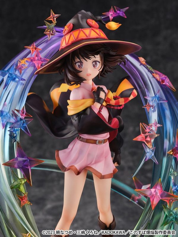 Kono Subarashii Sekai ni Shukufuku wo! Figura 1/7 Megumin Bakuretsu Mahou e no Akogare Ver. 29 cm