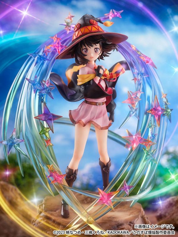 Kono Subarashii Sekai ni Shukufuku wo! Figura 1/7 Megumin Bakuretsu Mahou e no Akogare Ver. 29 cm