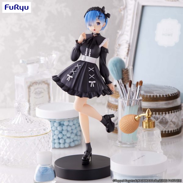 Re:Zero Starting Life in Another World Figura PVC Trio-Try-iT Rem Girly Outfit Black 21 cm