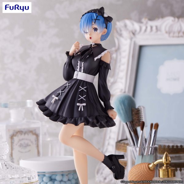 Re:Zero Starting Life in Another World Figura PVC Trio-Try-iT Rem Girly Outfit Black 21 cm
