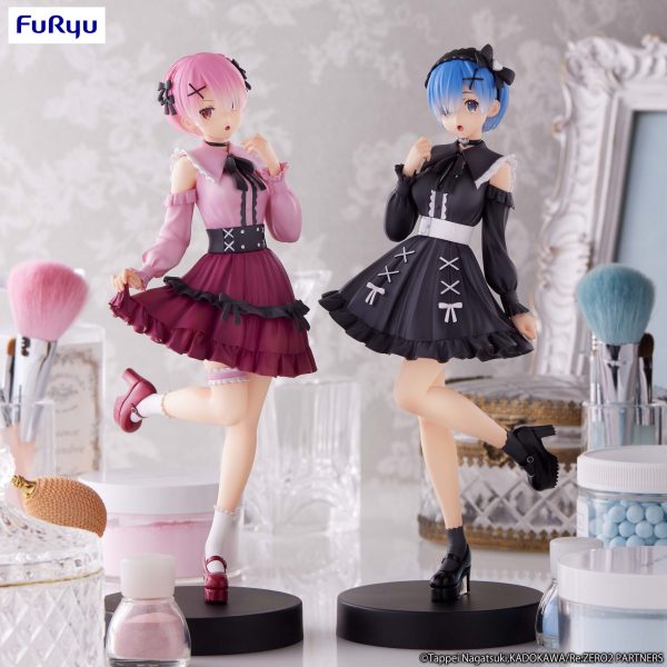 Re:Zero Starting Life in Another World Figura PVC Trio-Try-iT Rem Girly Outfit Black 21 cm