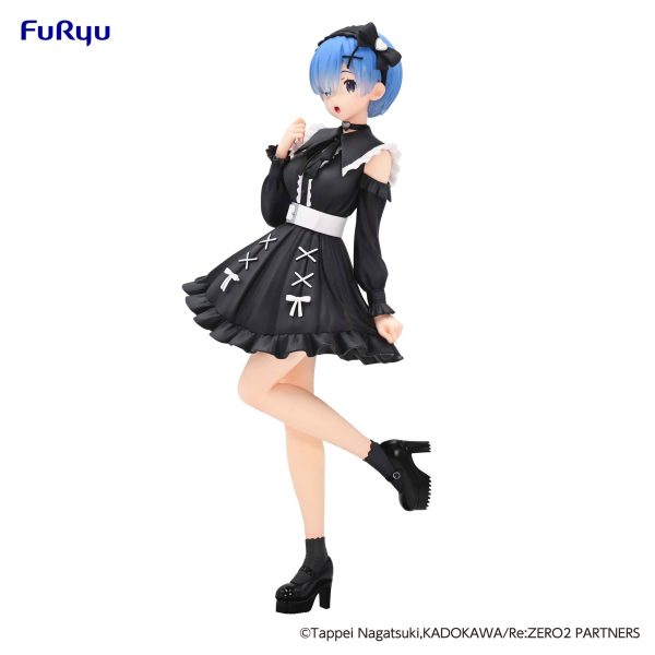 Re:Zero Starting Life in Another World Figura PVC Trio-Try-iT Rem Girly Outfit Black 21 cm