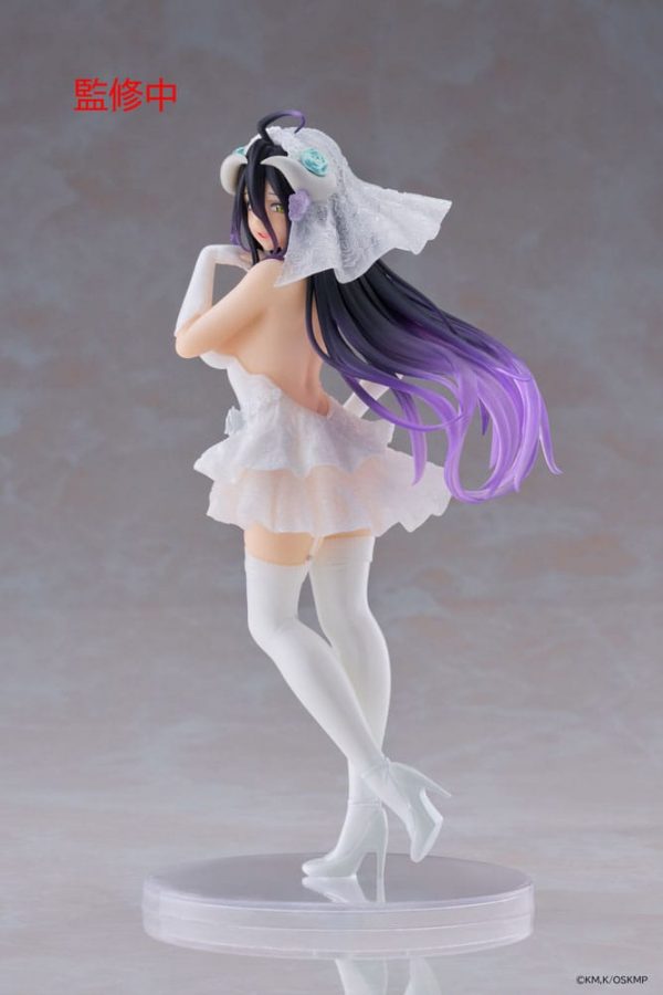 Overlord Estatua PVC Coreful Albedo Wedding Ver. 18 cm - Imagen 3