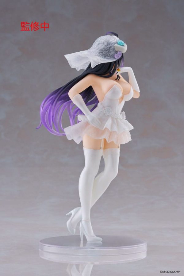 Overlord Estatua PVC Coreful Albedo Wedding Ver. 18 cm - Imagen 4