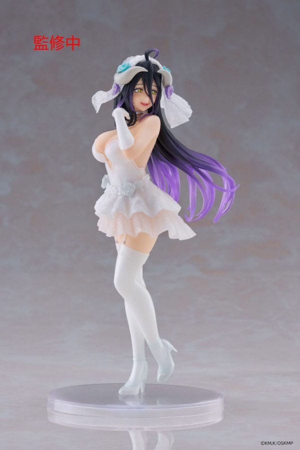 Overlord Estatua PVC Coreful Albedo Wedding Ver. 18 cm - Imagen 5
