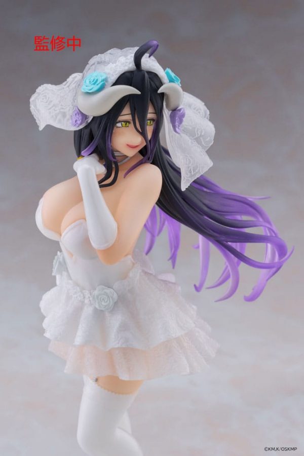 Overlord Estatua PVC Coreful Albedo Wedding Ver. 18 cm - Imagen 6